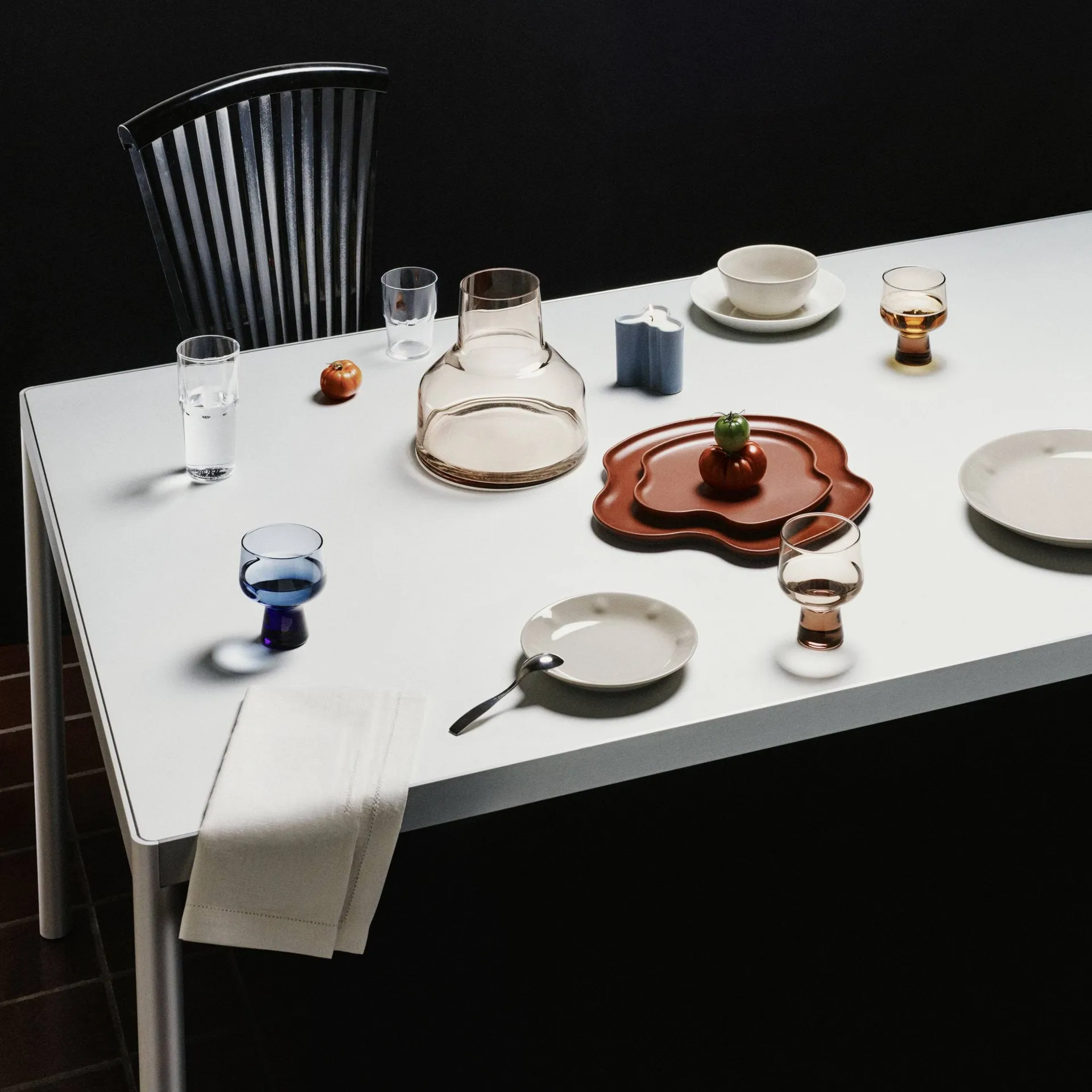 Solare βάζο χαμηλό Ø22x20 εκ., λινό Iittala