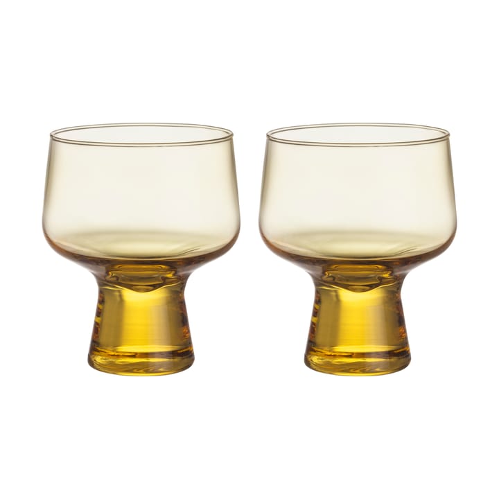 Solare ποτήρι σε βάση 29 cl 2-τεμ - Κίτρινο φωτιάς - Iittala