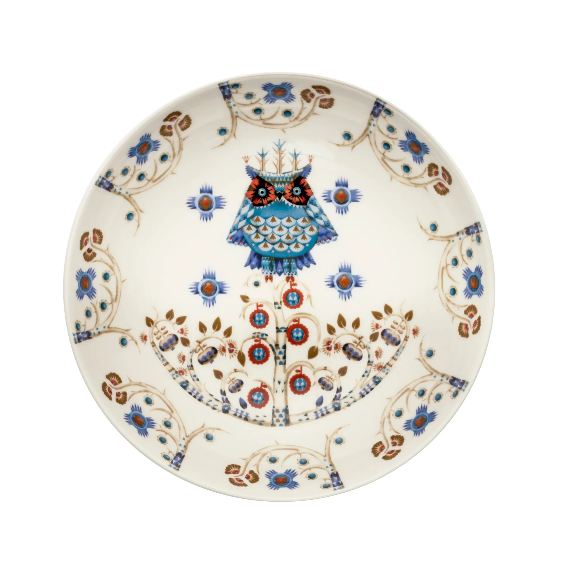 Taika βαθύ πιάτο 20 cm, λευκό μοτίβο Iittala