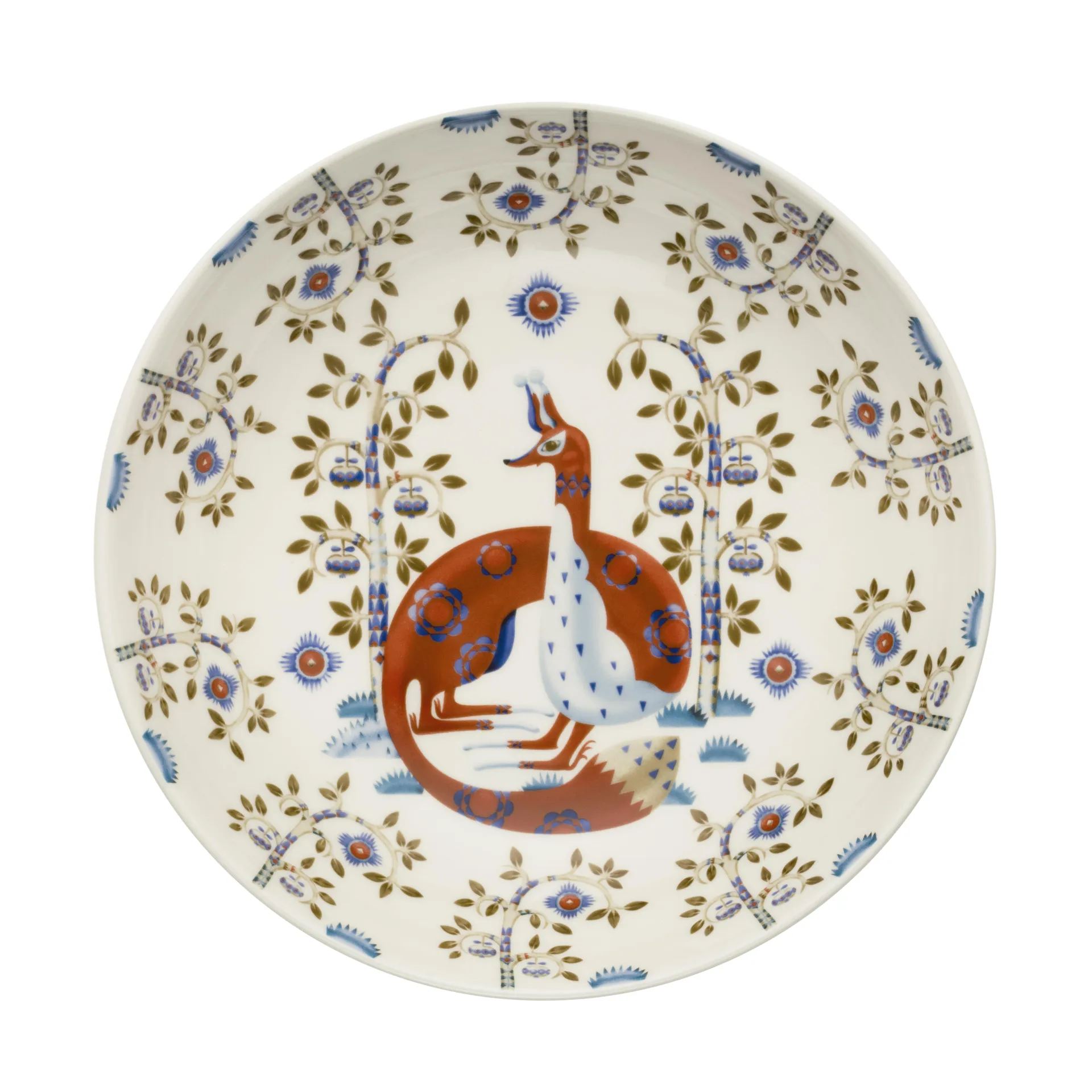 Taika βαθύ πιάτο 22 cm, λευκό μοτίβο Iittala