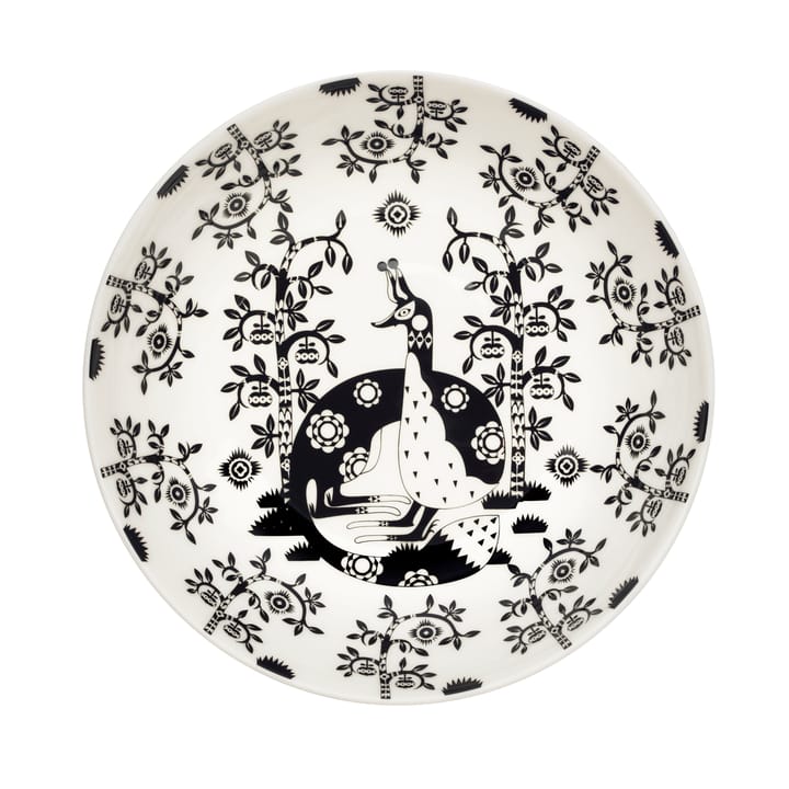 Taika βαθύ πιάτο 22 cm - μαύρο μοτίβο - Iittala