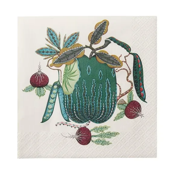 Taika πετσέτα 33x33 cm Συσκευασία 20 τεμαχίων, Πράσινο Iittala