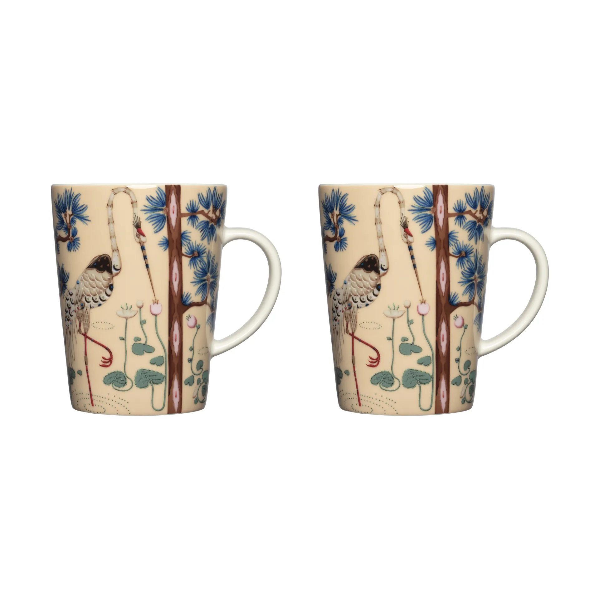 Κούπα Taika 400 ml για επέτειο 15 χρ., 2 τεμ., Λινό Iittala