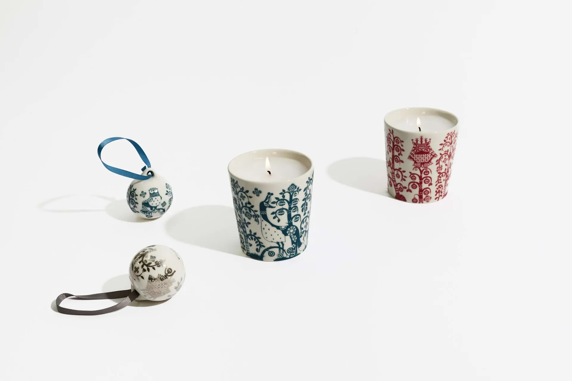 Taika κερί, Ατσάλινο μπλε, 9 εκ. Iittala