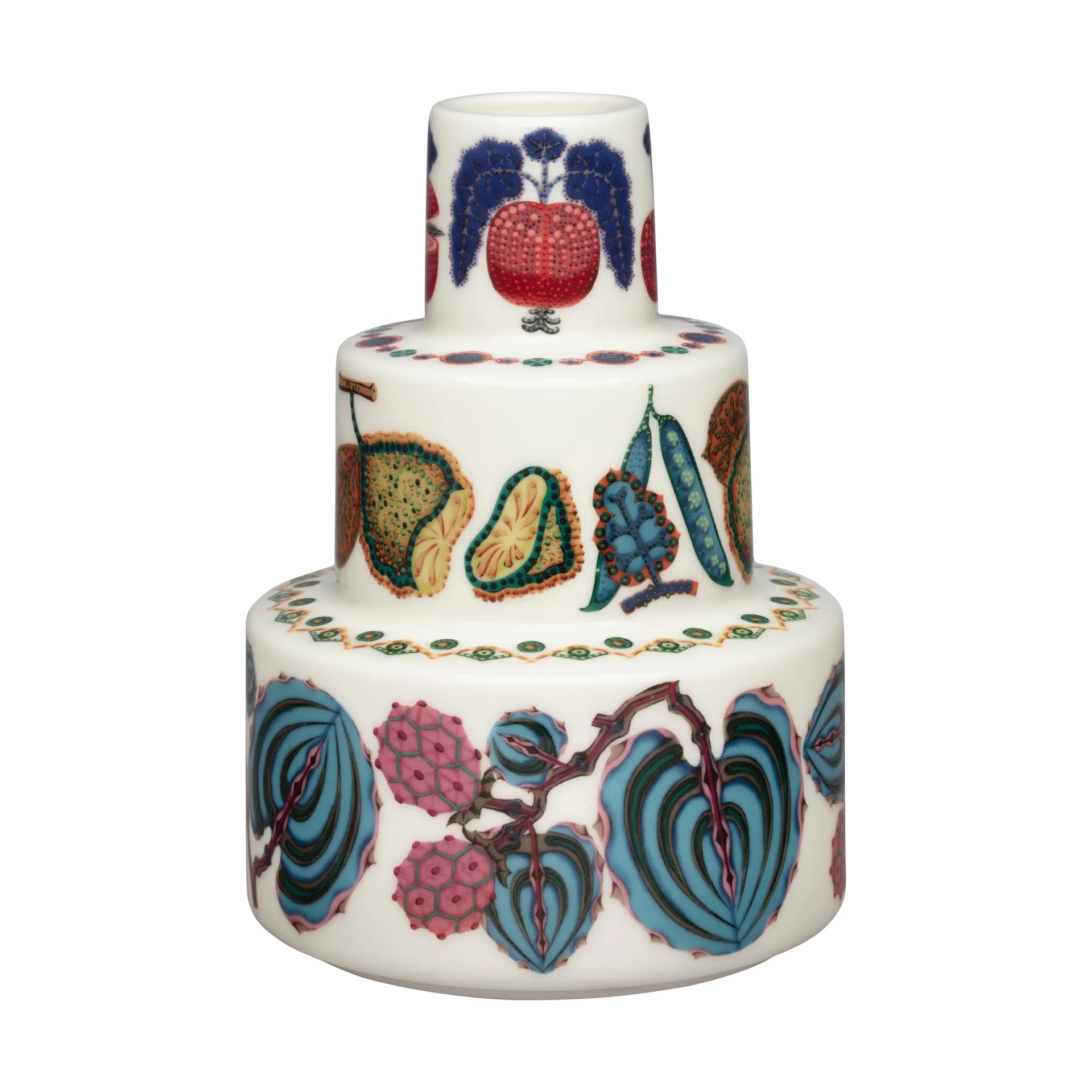 Taika Sato βάζο Ø13x18 cm, Λευκό-πολύχρωμο Iittala