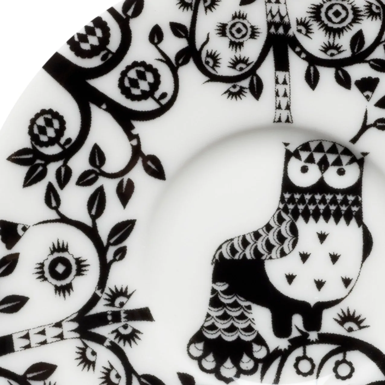 Taika πιατάκι εσπρέσο, μαύρο Iittala