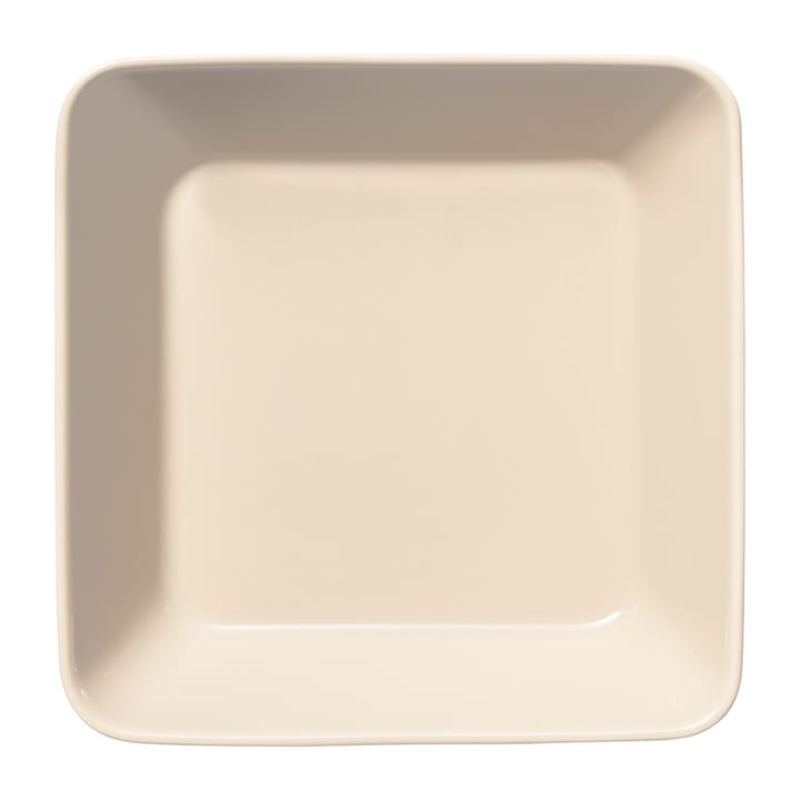 Teema τετράγωνο πιάτο 16x16 cm - Χρώμα του λινού - Iittala