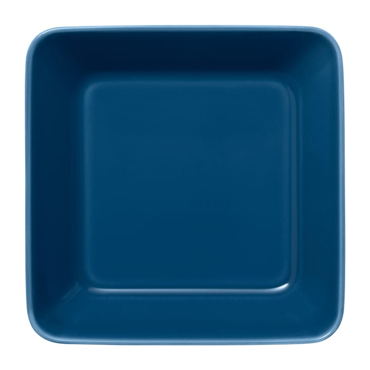 Teema τετράγωνο πιάτο 16x16 cm - Ρετρό μπλε - Iittala