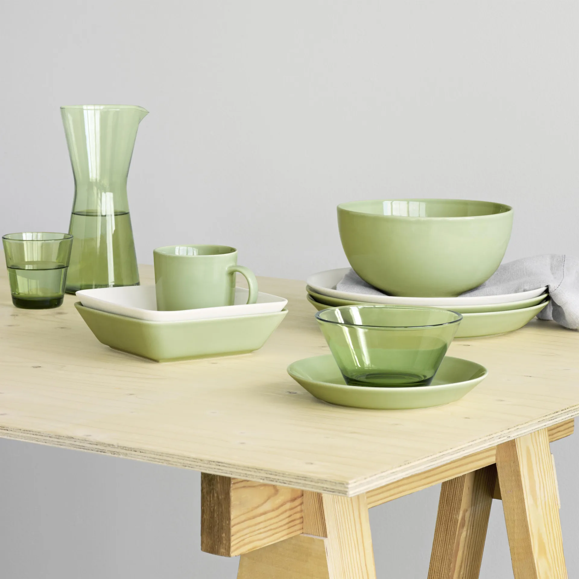 Teema τετράγωνο πιάτο 16x16 cm, λευκό Iittala