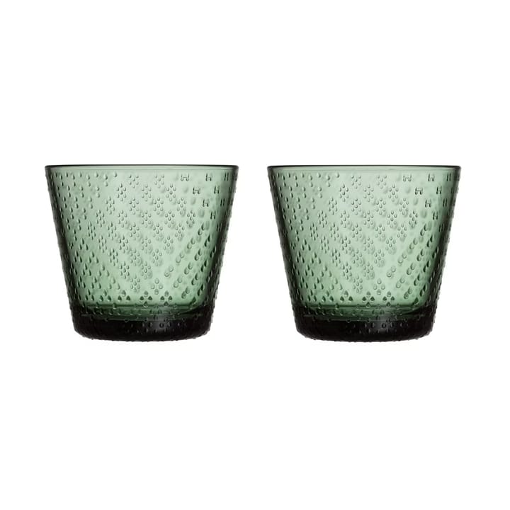 Tundra ποτήρι 29 cl 2 τεμάχια - Πράσινο πεύκο - Iittala