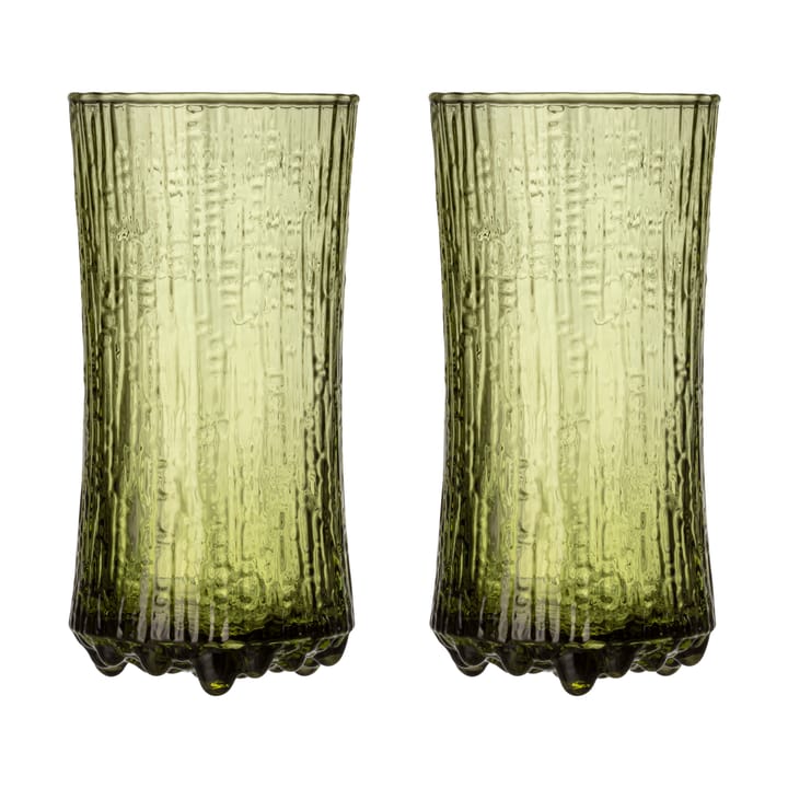 Ultima Thule ποτήρια σαμπάνιας finsk sand 18 cl σετ 2 τεμ. - Πράσινο - Iittala