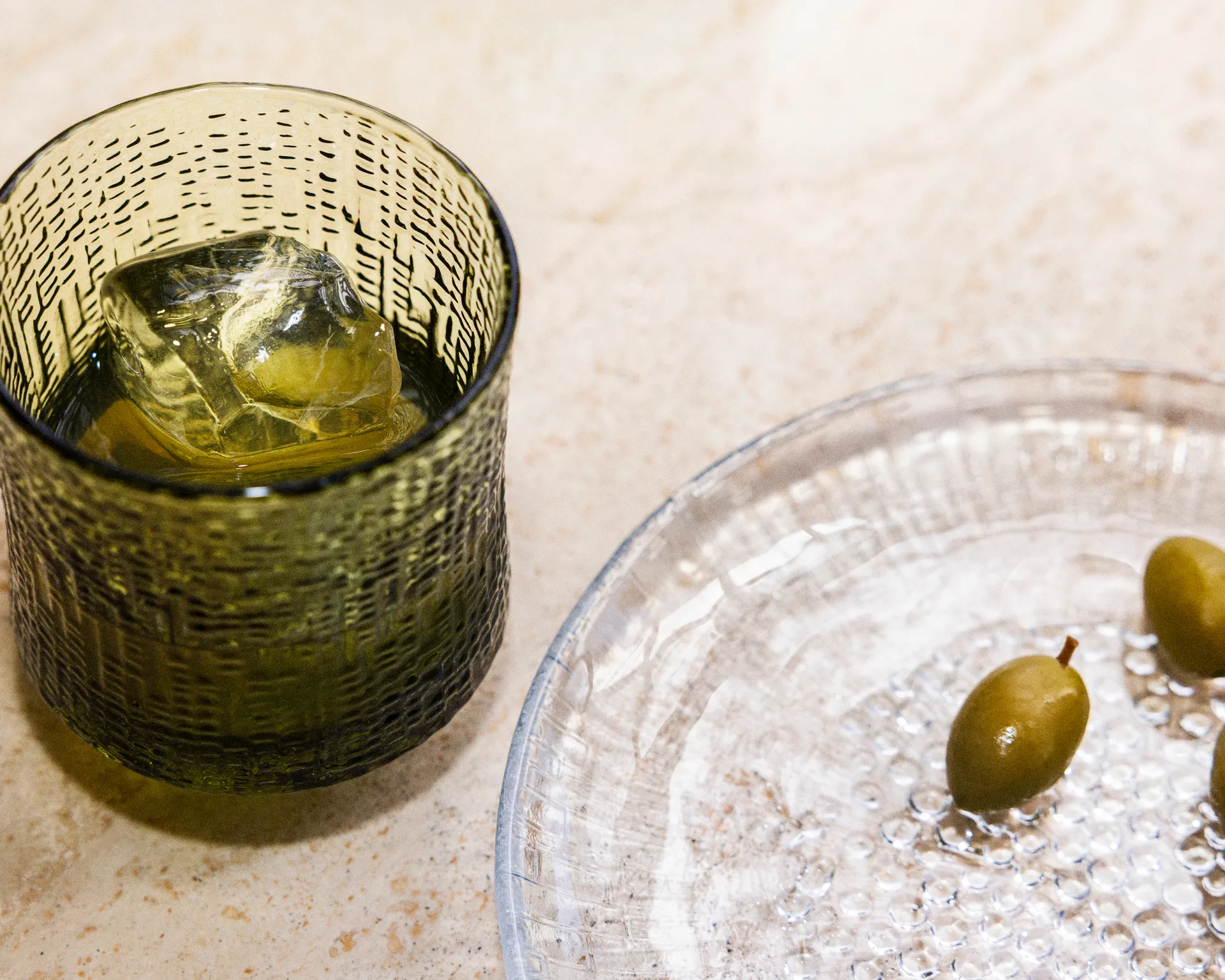 Ultima Thule ποτήρια νερού finsk sand 20 cl σετ 2 τεμ., Πράσινο Iittala