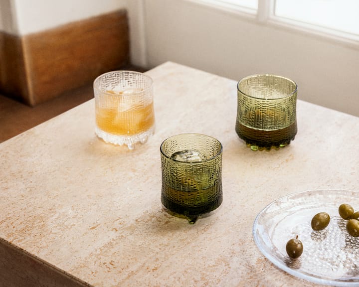 Ultima Thule ποτήρια νερού finsk sand 20 cl σετ 2 τεμ., Πράσινο Iittala