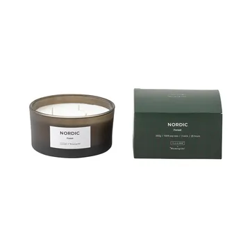 Nordic Forest αρωματικό κερί - 250 g - Illume x Bloomingville