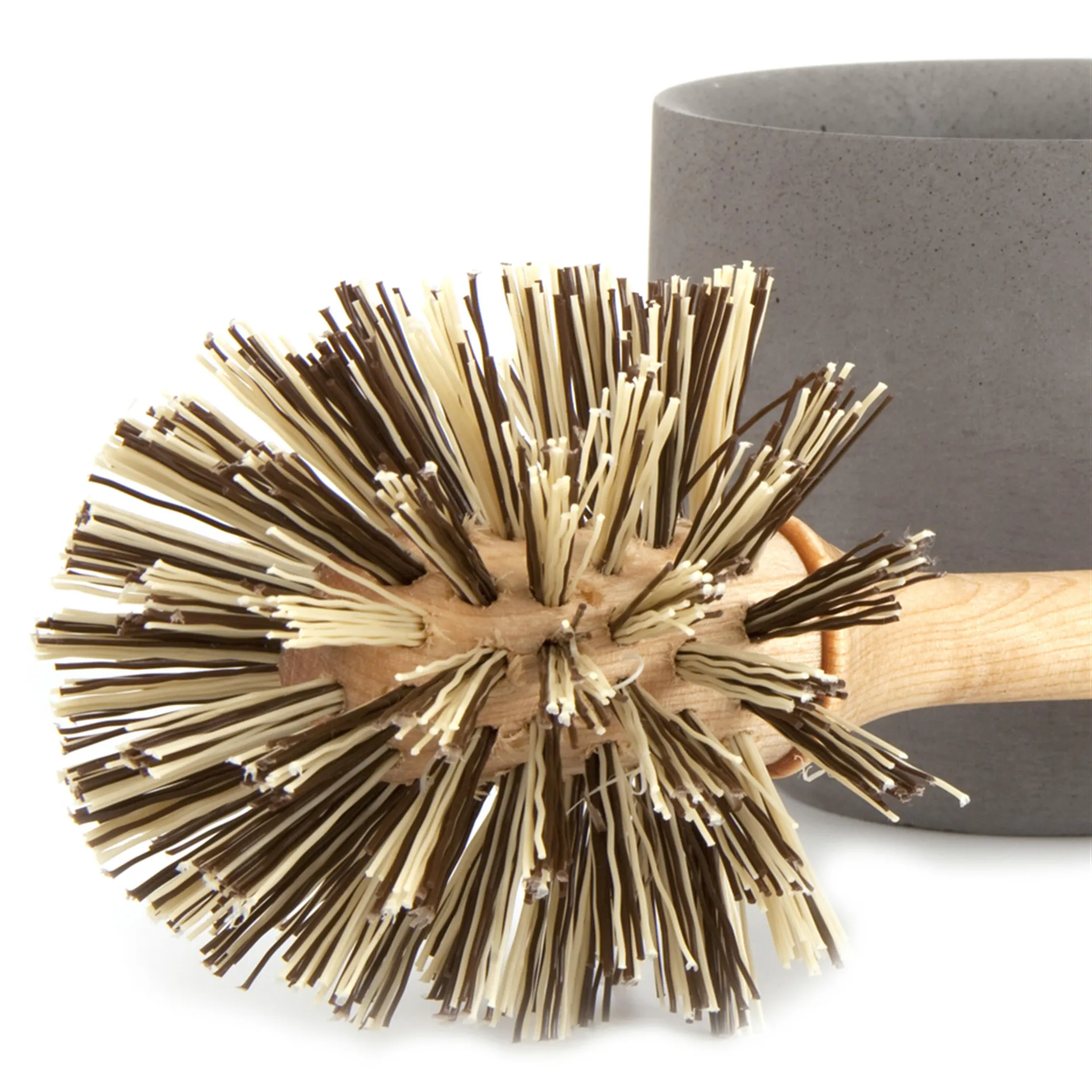 Iris Hantverk Iris βούρτσα τουαλέτας, σημύδα-γκρι δοχείο Iris Hantverk