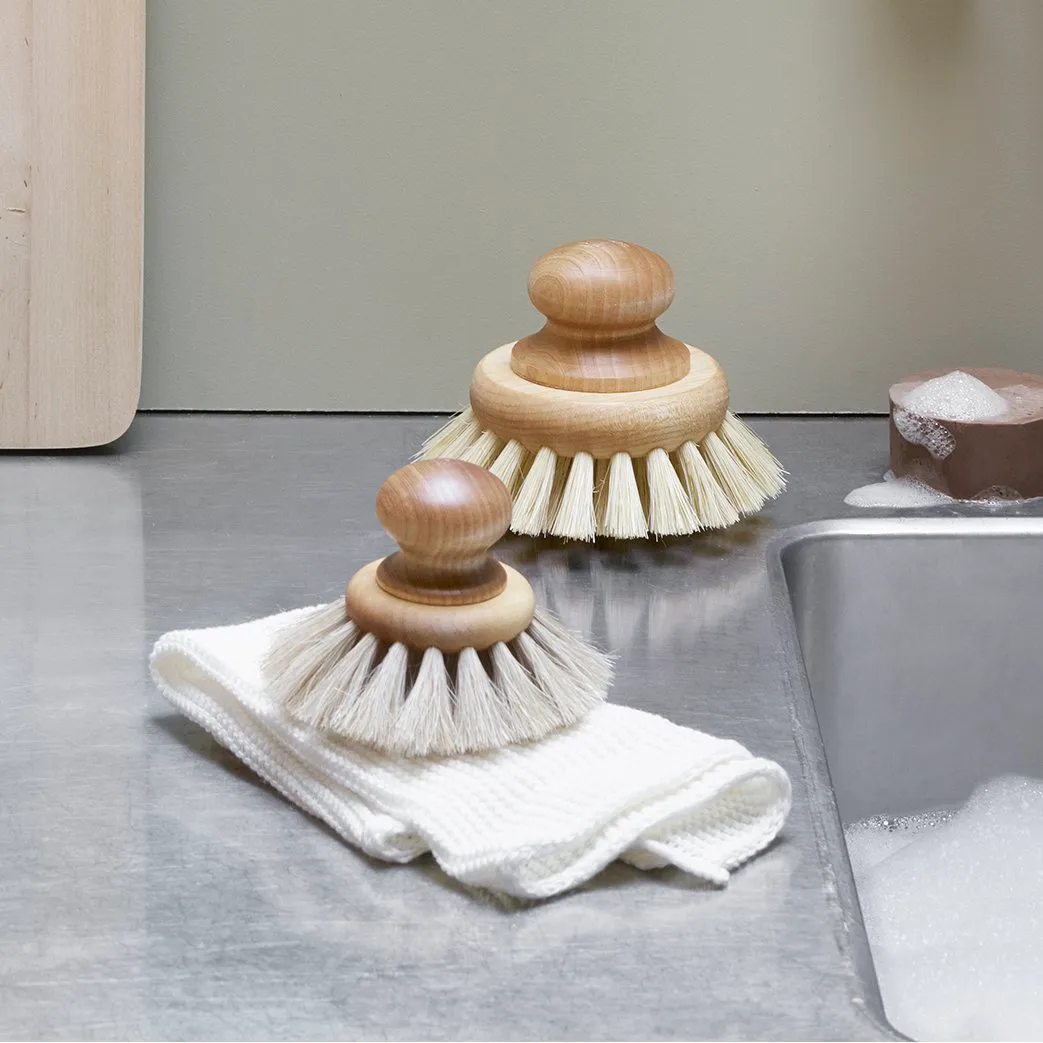 Iris Hantverk βούρτσα πιάτου στρογγυλή, σημύδα κατεργασμένη με λάδι Iris Hantverk