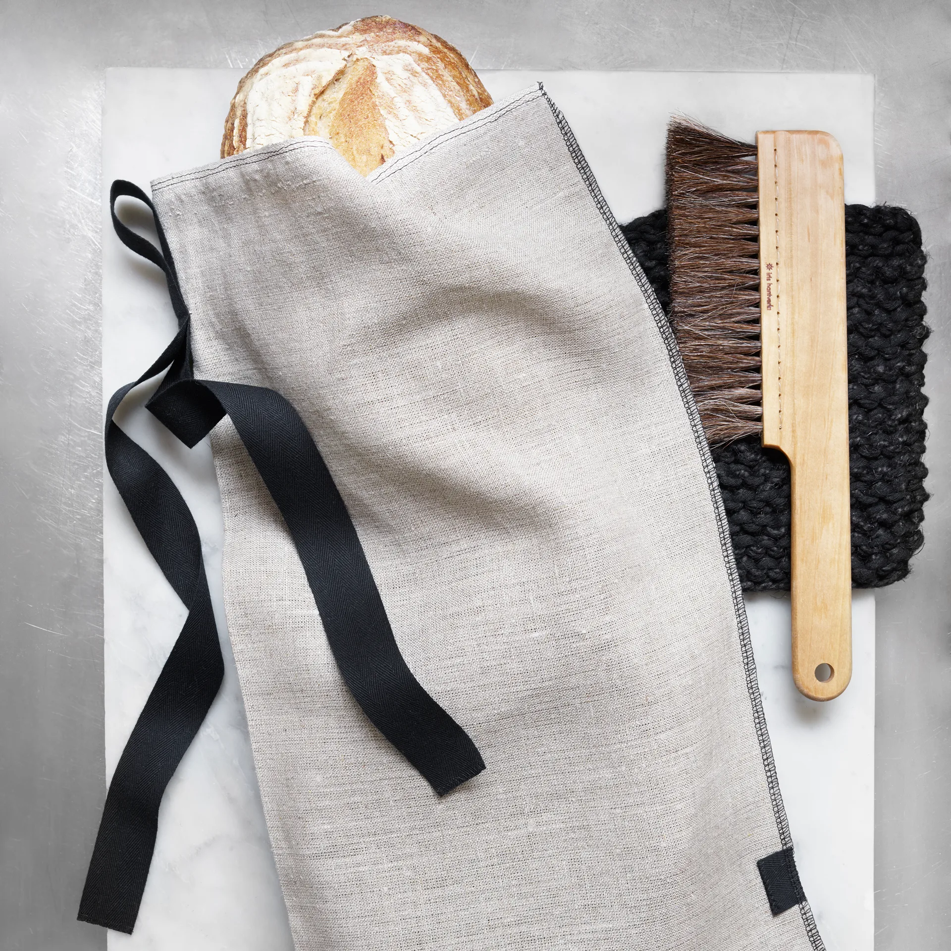 Iris hantverk ψωμιέρα, Μη λευκασμένο Iris Hantverk