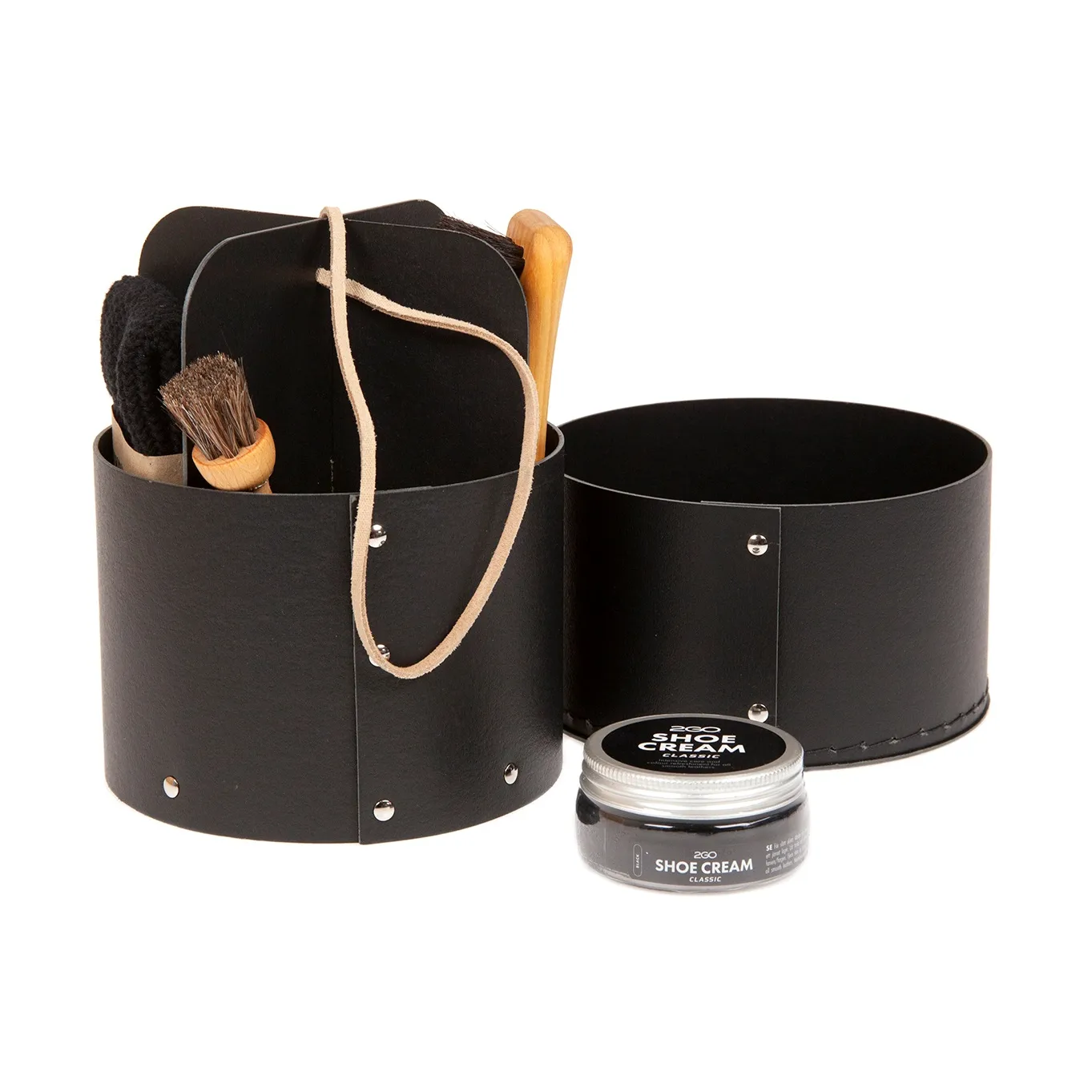 Iris Hantverk κιβώτιο περιποίησης παπουτσιών, Μάυρο Iris Hantverk