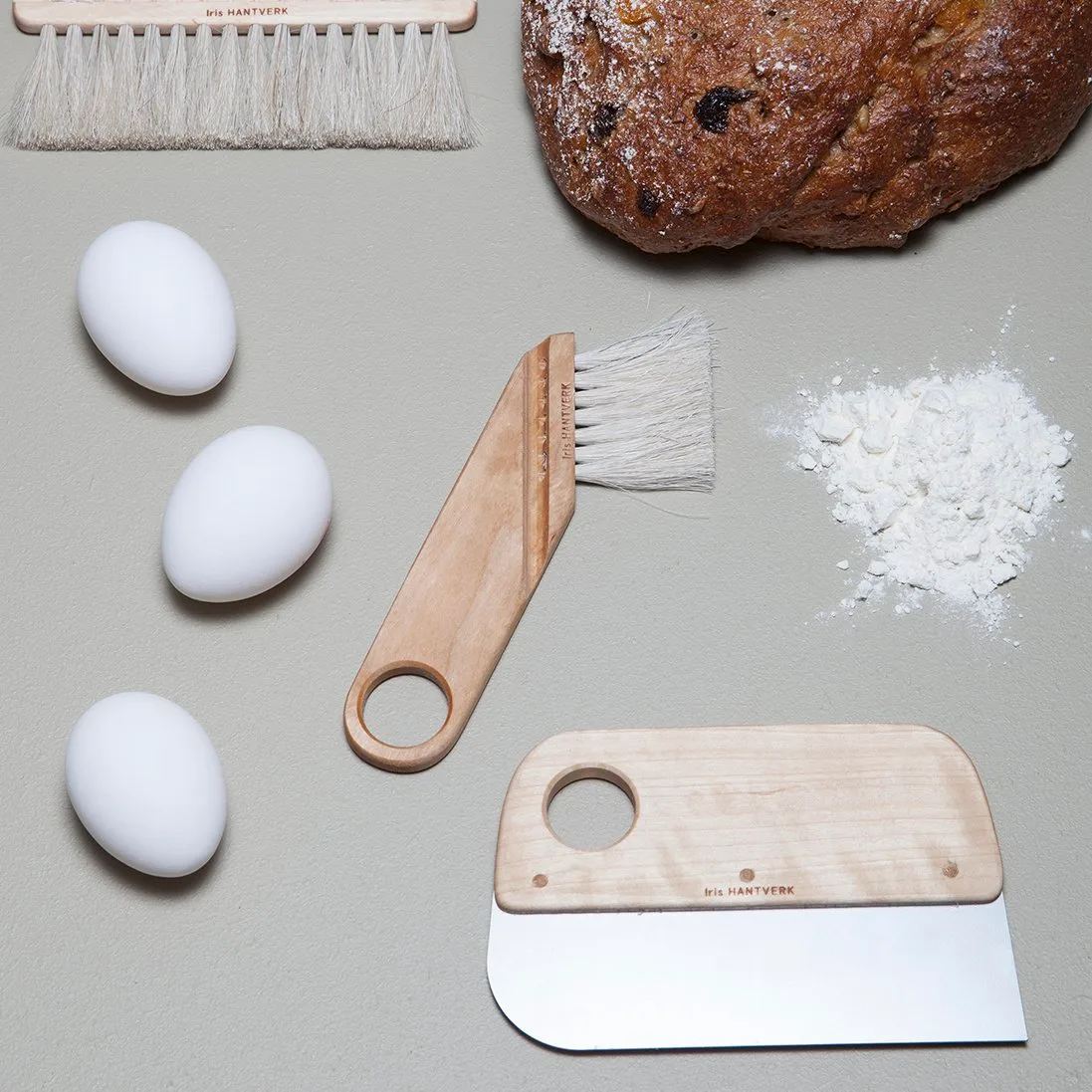 Iris Hantverk ξύστρα ζύμης, σημύδα κατεργασμένη με λάδι Iris Hantverk