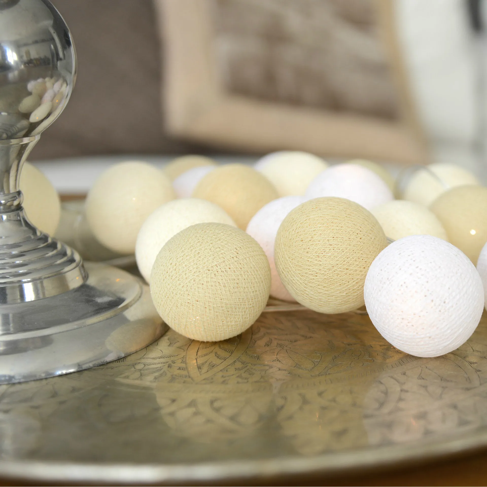 Irislights Creamy White, 20 μπάλες Irislights