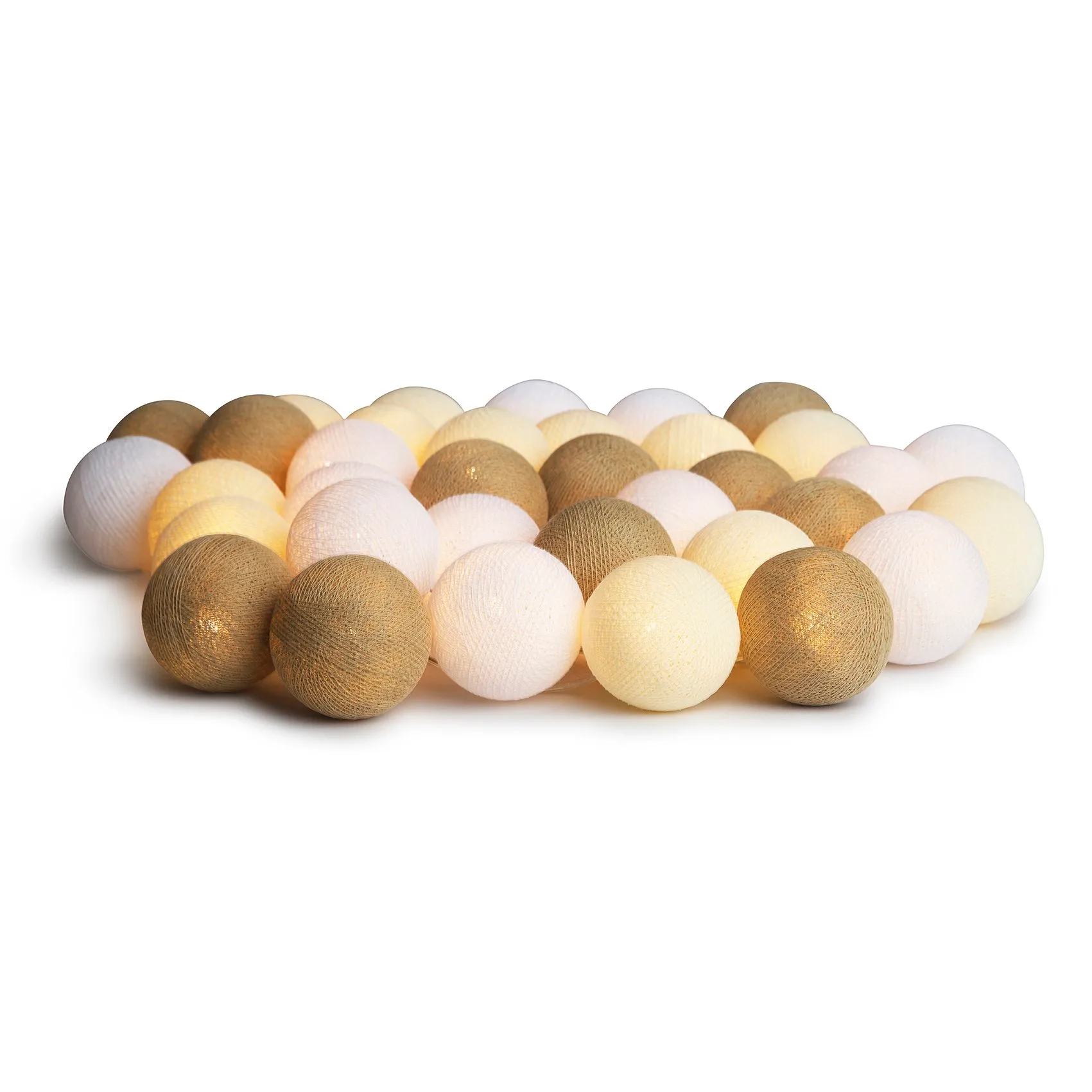 Irislights Creamy White, 35 μπάλες Irislights