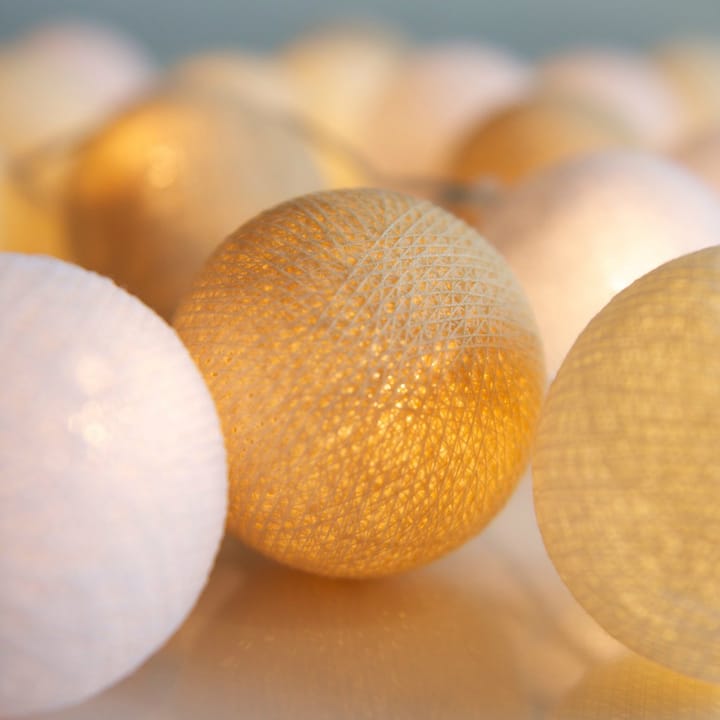 Irislights Creamy White, 35 μπάλες Irislights