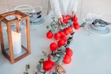 Irislights φωτεινή γιρλάντα - Simply red, 20 μπάλες - Irislights