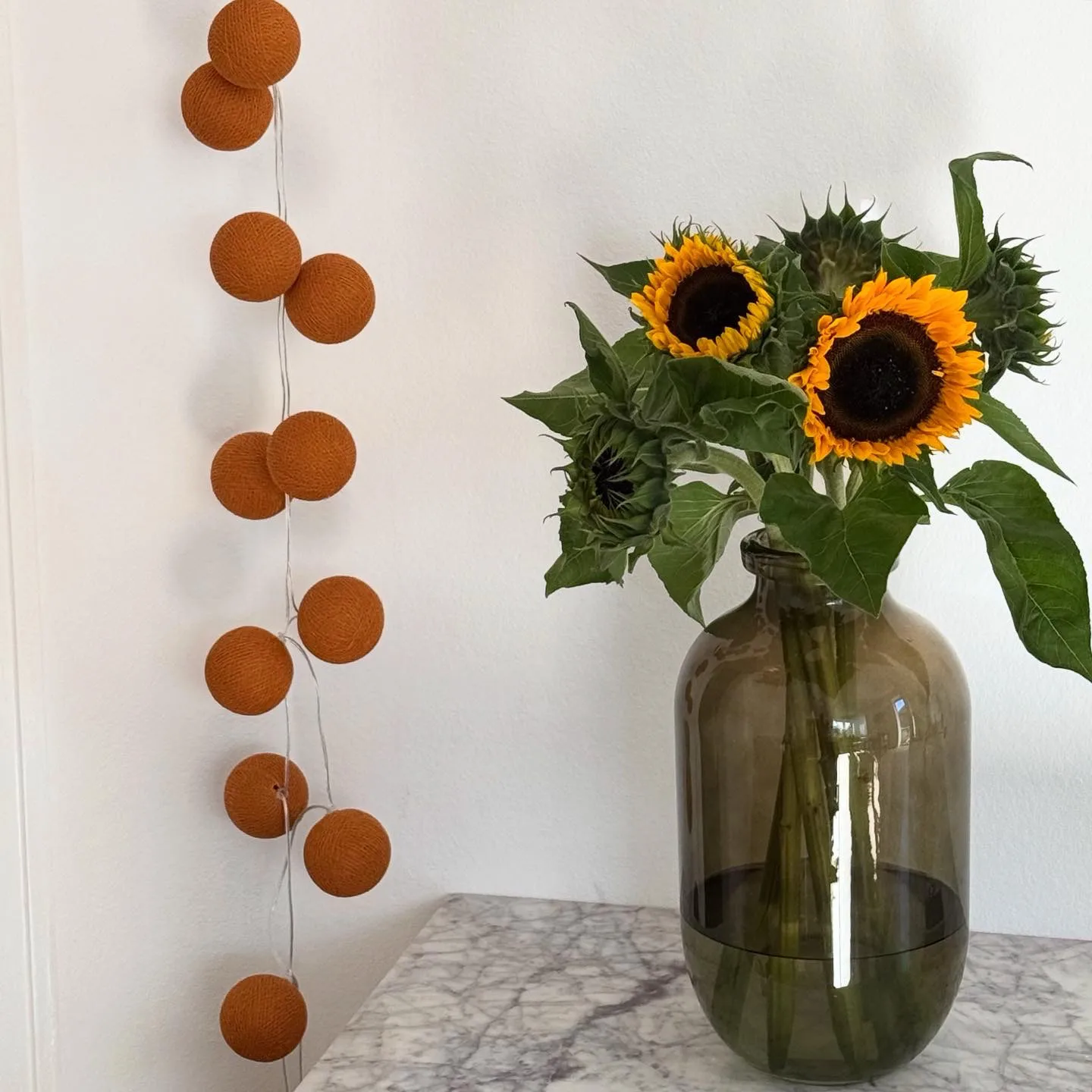 Irislights φωτεινή γιρλάντα, Terracotta, 35 μπάλες Irislights