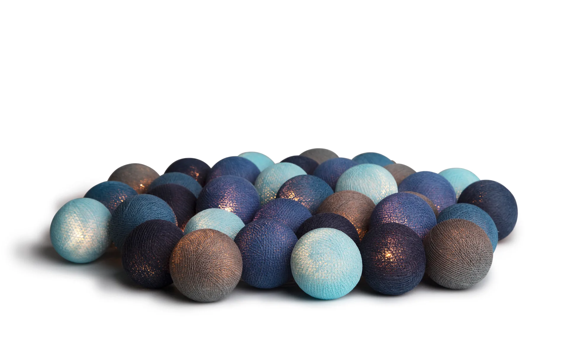 Ocean blue 35-κεριά 390 εκ., Μπλε Irislights