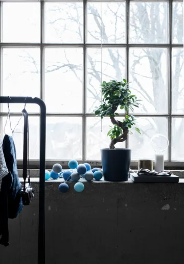 Oceans blue 20-κεριά 390 εκ. - Μπλε - Irislights