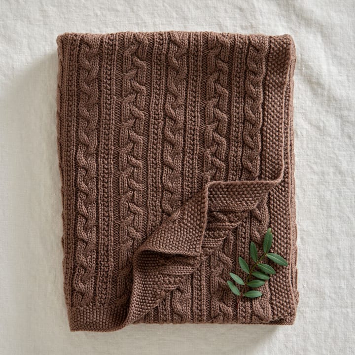 Babyfilt βρεφική κουβέρτα πλεκτό μαλλί merino 80x100 cm, Cookie Jack o Juno