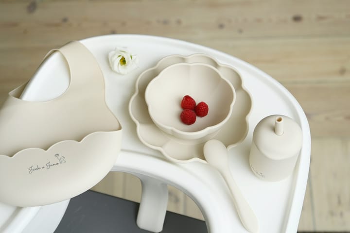 Σετ παιδικού σερβίτσιου Little Poppy 4 τεμαχίων, Cream Jack o Juno
