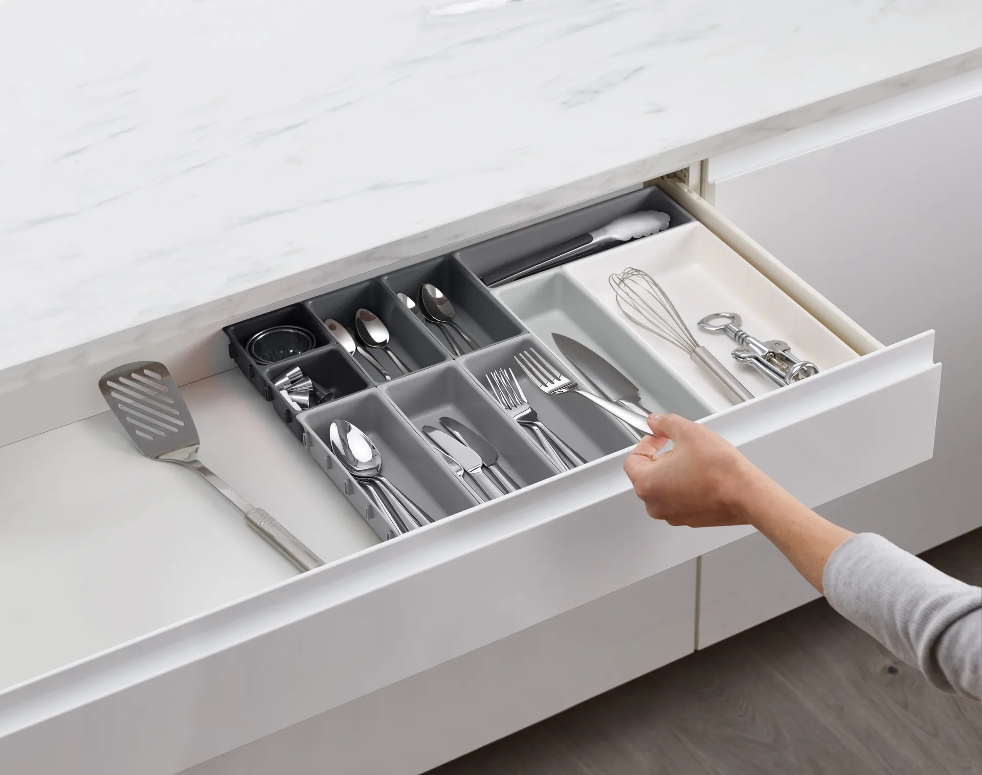 Σετ μαχαιροπήρουνων Blox 10 τεμαχίων, Γκρι Joseph Joseph