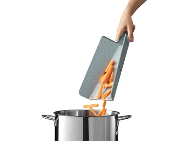 Σανίδα κοπής Chop2pot plus γαλάζιο. - Μεγάλο - Joseph Joseph