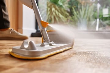 Cleantech 2-σε-1 Καθαριστικό δαπέδου με σφουγγαρίστρα και βούρτσα  - Light Stone - Joseph Joseph