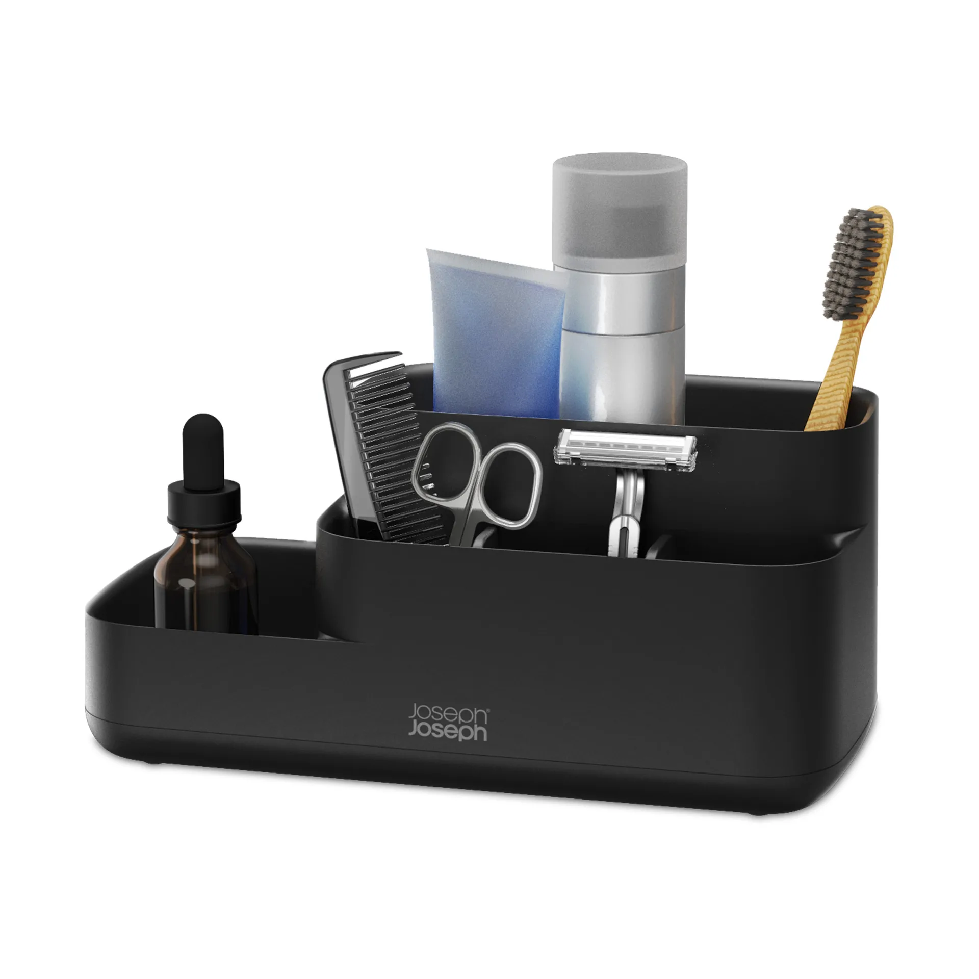 Οργανωτής νιπτήρα Easystore 24,8 cm, Μάυρο Joseph Joseph