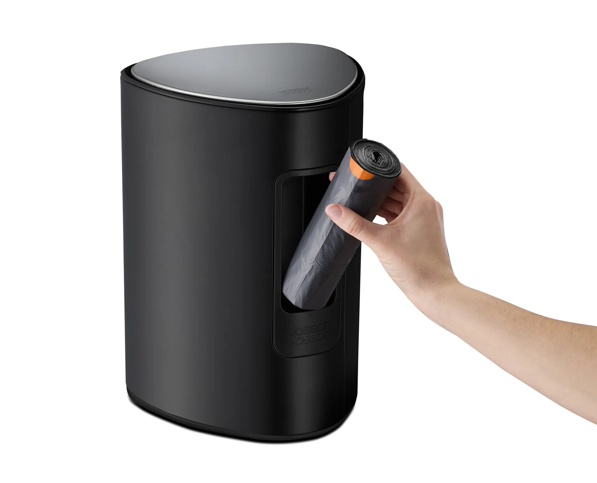 Easystore κάδος με πεντάλ 5 L, Ματ μαύρο Joseph Joseph