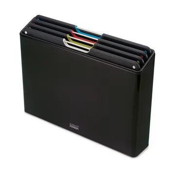 Folio steel ξύλο κοπής 4 τεμαχίων - Μάυρο - Joseph Joseph