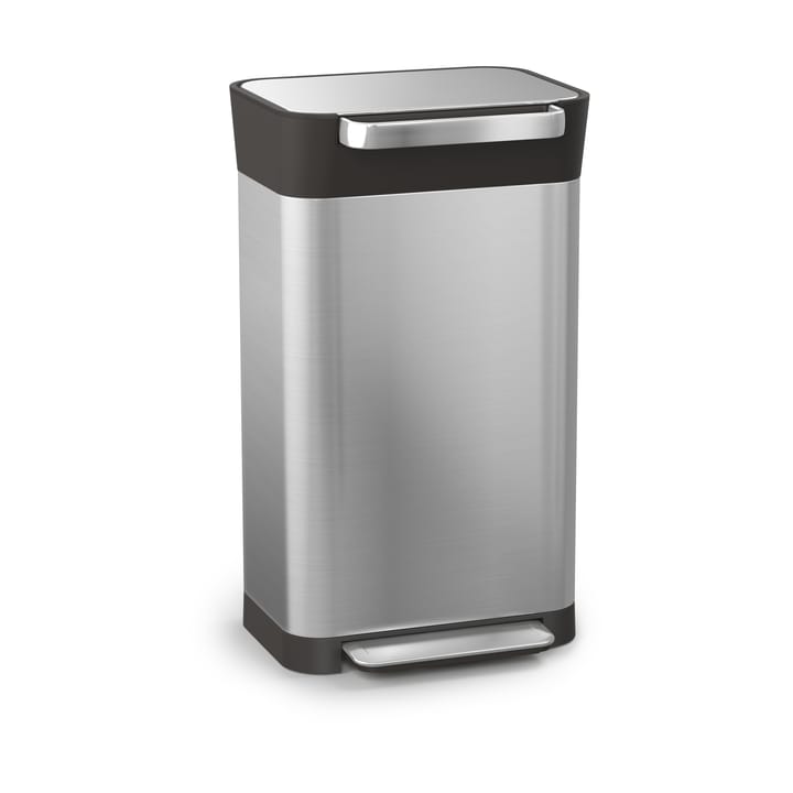 Joseph Joseph Titan κάδος συμπίεσης απορριμμάτων με πεντάλ 30 L - Stainless steel - Joseph Joseph