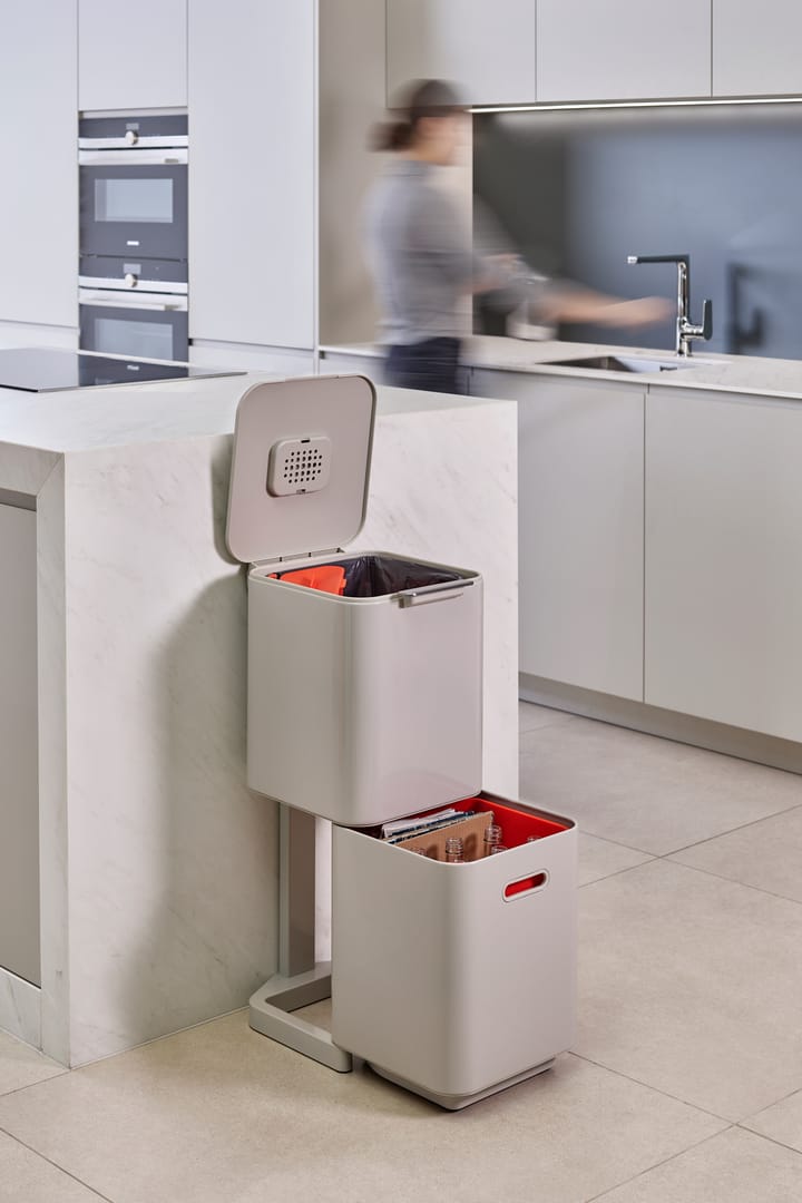 Joseph Joseph Totem Compact κάδος απορριμμάτων 40 L, Stone Joseph Joseph