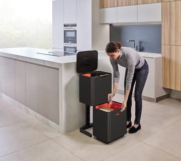 Joseph Joseph Totem Max κάδος απορριμμάτων 60 L - Carbon black - Joseph Joseph