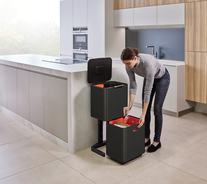 Joseph Joseph Totem Max κάδος απορριμμάτων 60 L, Carbon black Joseph Joseph