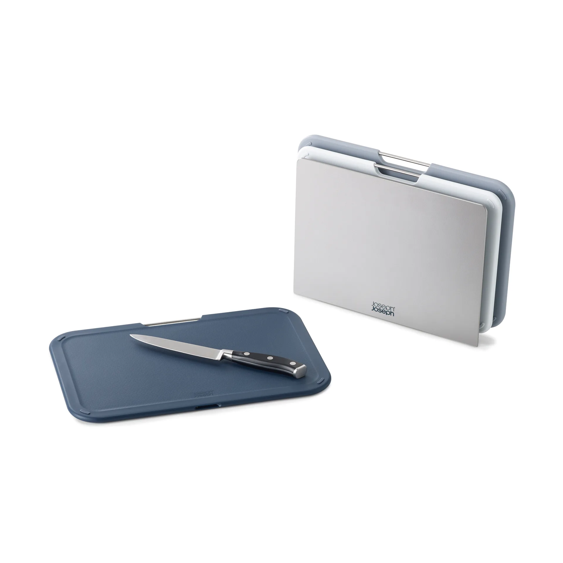 Nest ξύλο κοπής regular 3 τεμαχίων, Γκρι Joseph Joseph