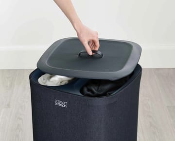 Καλάθι άπλυτων Tota 60 L - Μάυρο - Joseph Joseph