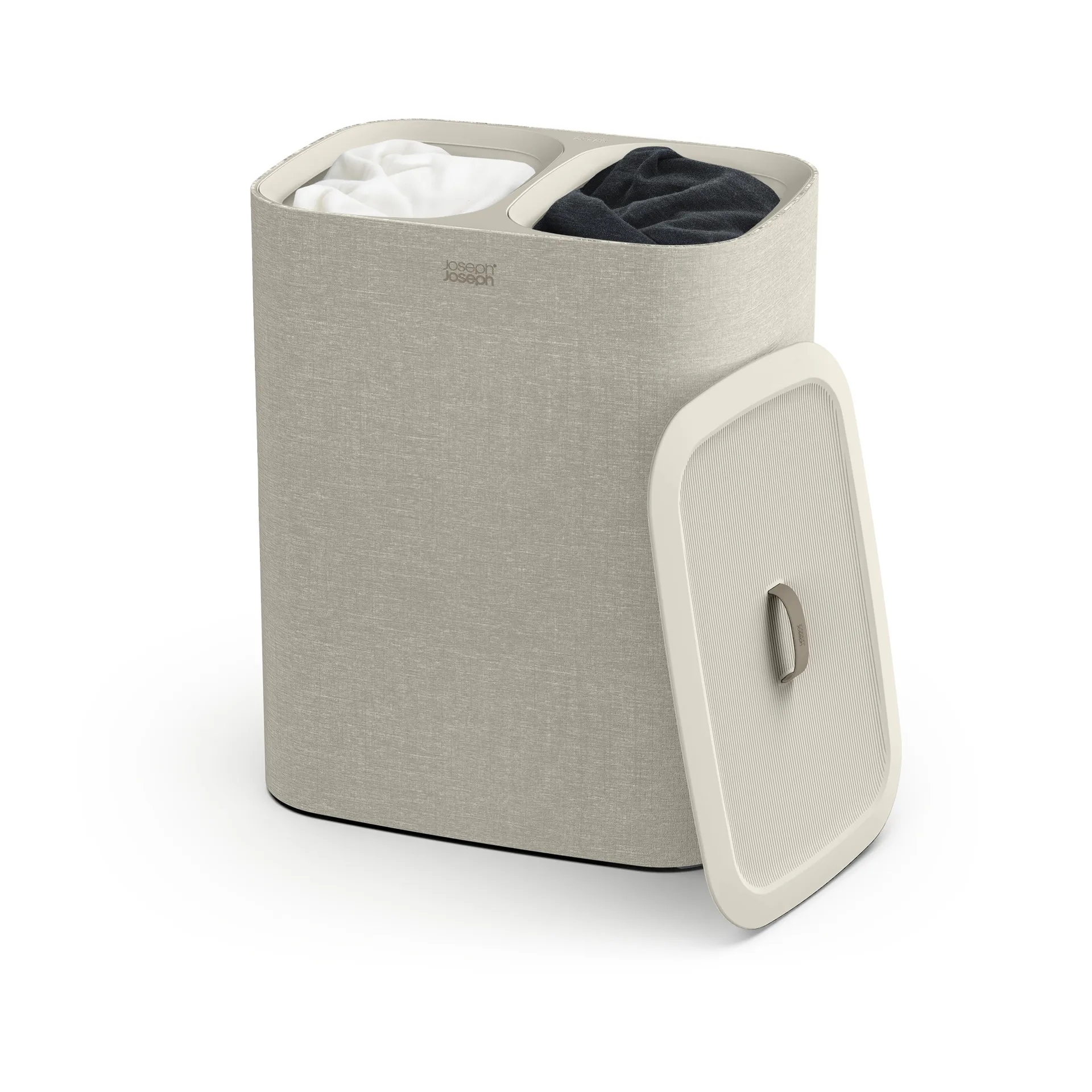 Καλάθι άπλυτων Tota 90 L, Εκρού Joseph Joseph