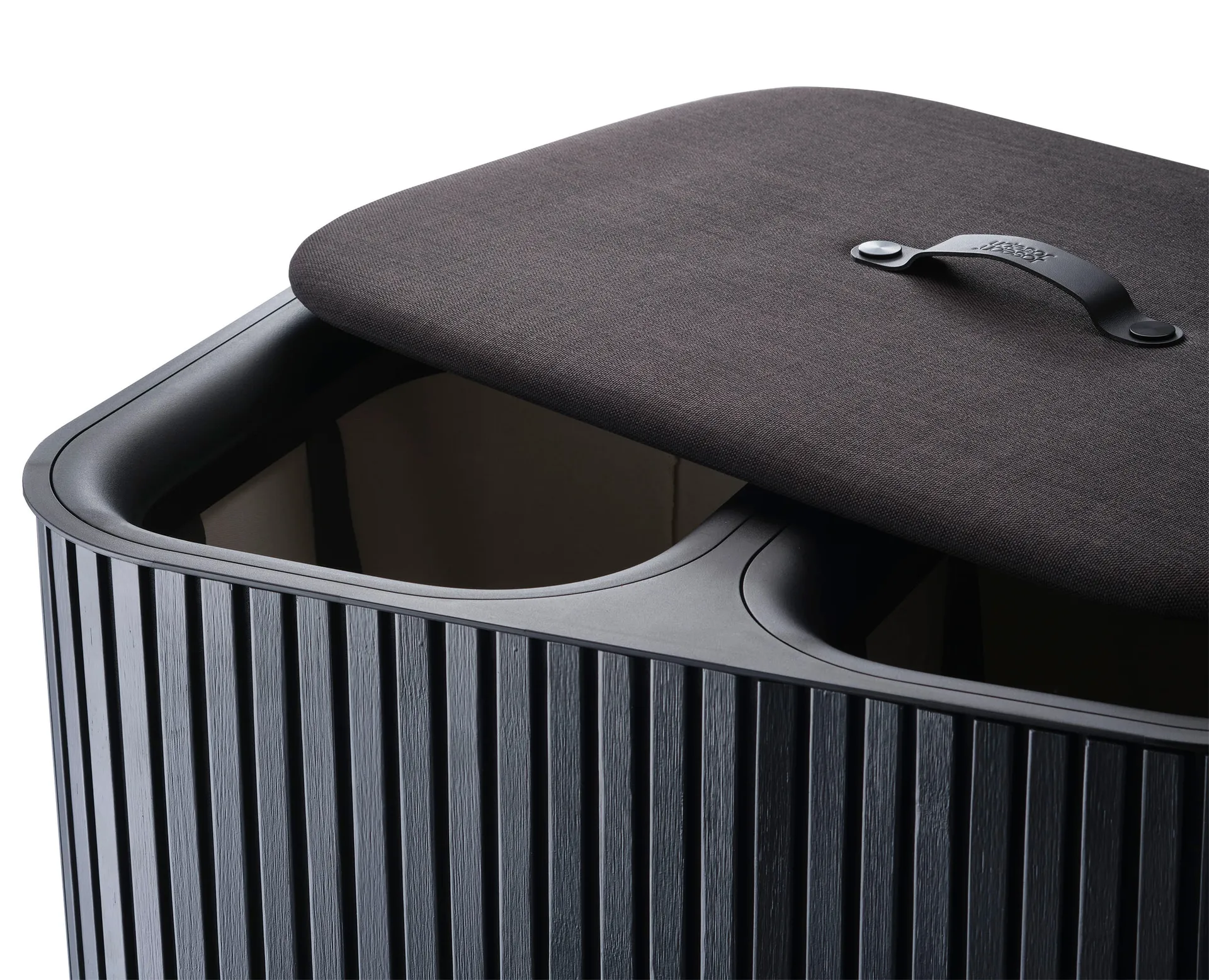 Tota Luxe καλάθι απλύτων 90 L, Black Joseph Joseph