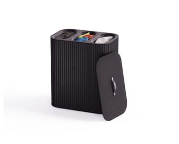 Tota Trio Luxe καλάθι απλύτων 90 L - Black - Joseph Joseph