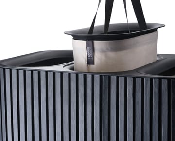 Tota Trio Luxe καλάθι απλύτων 90 L - Black - Joseph Joseph