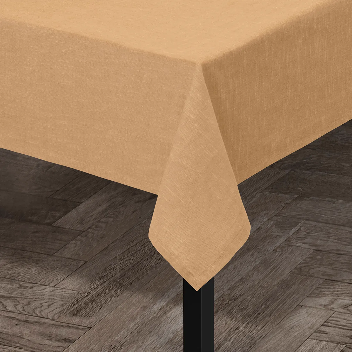 Basic βαμβακερό τραπεζομάντιλο 150x370 cm, ώχρα Juna