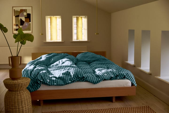 Σετ κλινοσκεπασμάτων Bæk&Bølge 140x200 cm, Πράσινο-γαλάζιο Juna